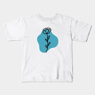 Aesthetic Flower Kids T-Shirt